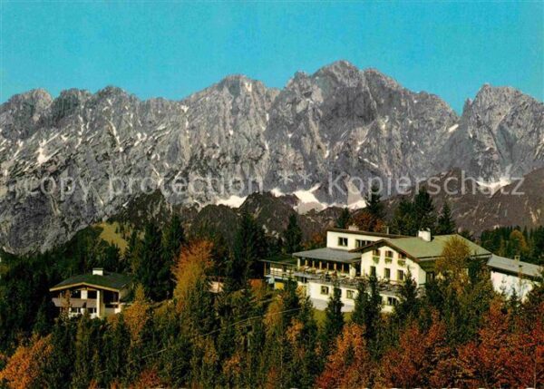 Kufstein Tirol Berghaus Aschenbrenner Kaiserlift gegen