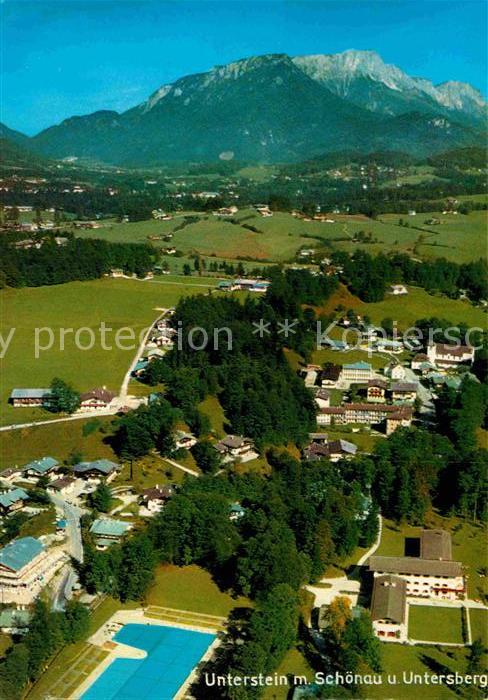Unterstein Schoenau mit Untersberg Berchtesgadener Alpen Fl