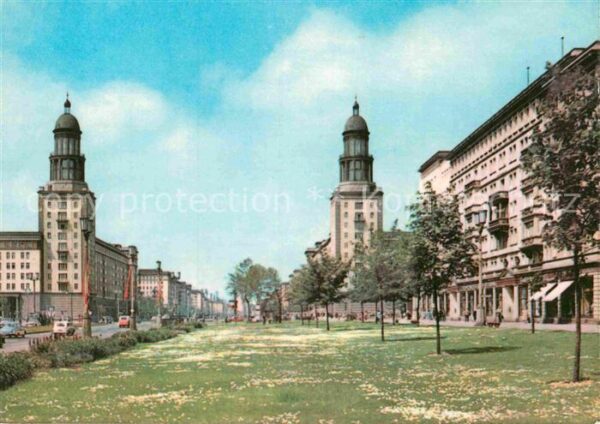 Berlin Frankfurter Tor Hauptstadt der DDR