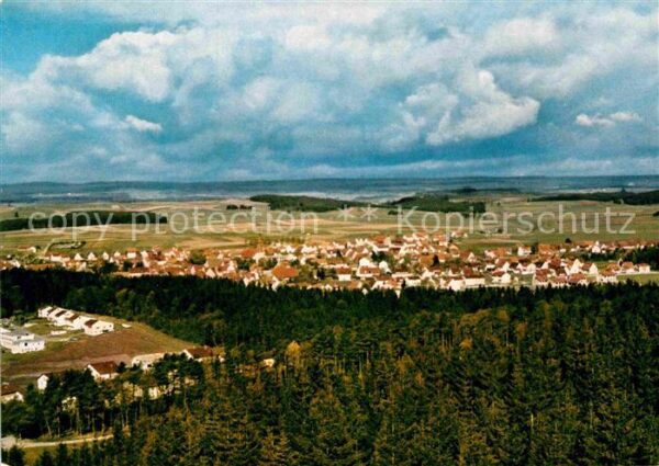 Bad Duerrheim Panorama Blick vom Waldcafe Kurort im S