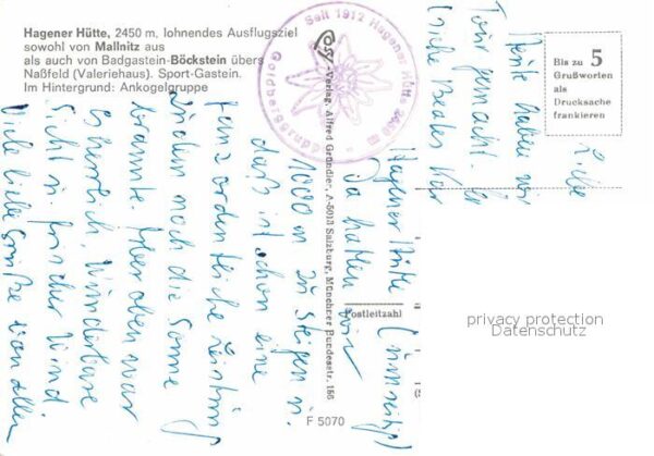 Mallnitz Boeckstein Hagener Hütte Hohe Tauern Gebirgspanora – Bild 2