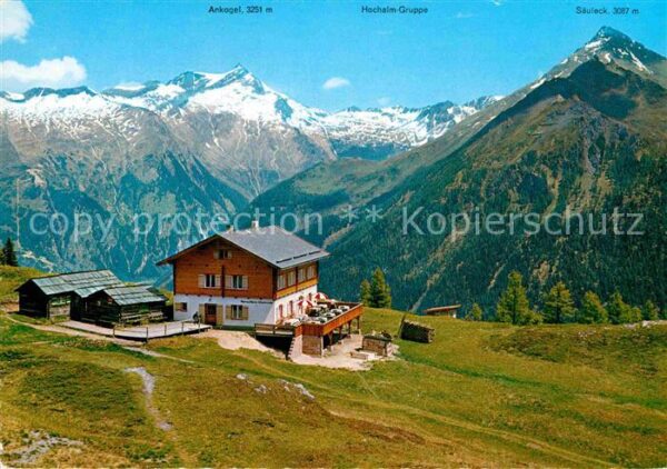 Mallnitz Kaernten Häusler Alm Ausflugsort an der Tauernba