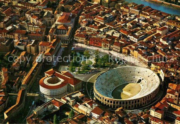 Verona Veneto Arena veduta aerea