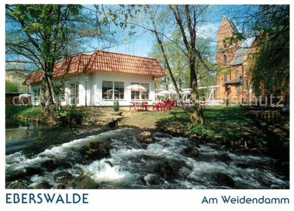 Eberswalde Cafe Am Weidendamm Schwärze Kirche