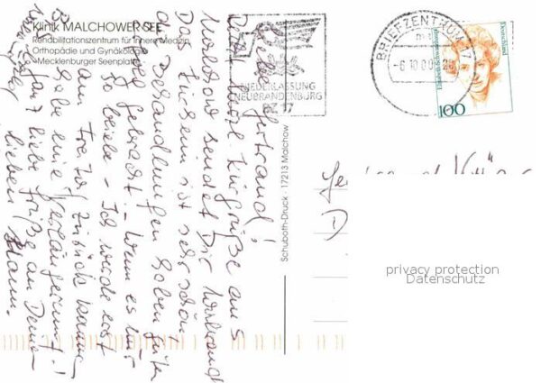 Malchow Klinik Malchower See Fliegeraufnahme – Bild 2