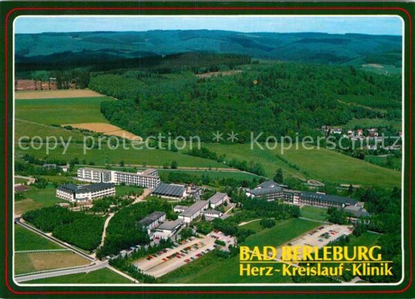 Bad Berleburg Fliegeraufnahme Herz Kreislauf und Odeb