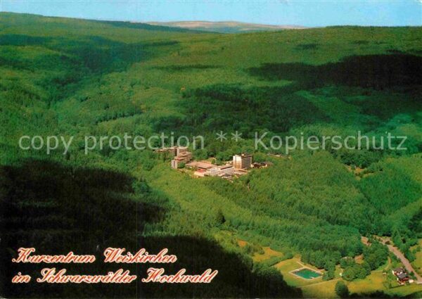 Weiskirchen Schwarzwald Kurzentrum Weiskirchen Fliegeraufnahme