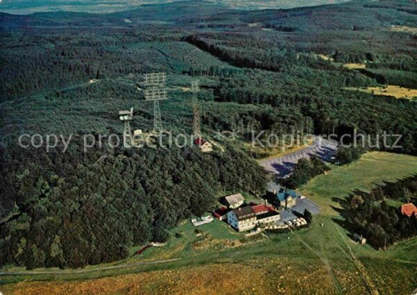Hoherodskopf Berggasthof Fliegeraufnahme