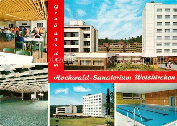 Weiskirchen Saar Hochwald und Bärenfels Sanatorium Halle