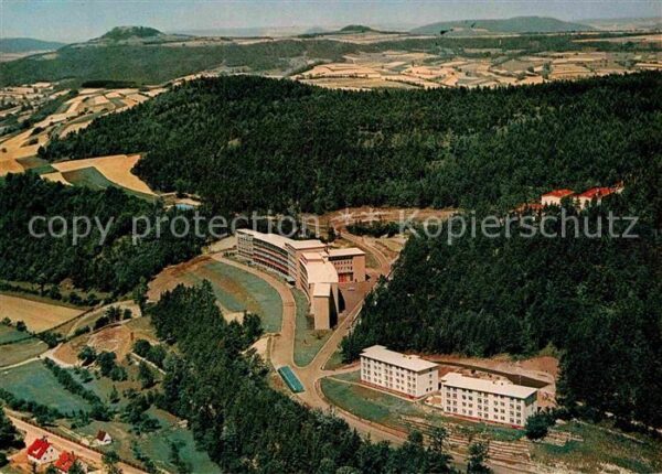 Schwabthal Sanatorium Lautergrund Fliegeraufnahme
