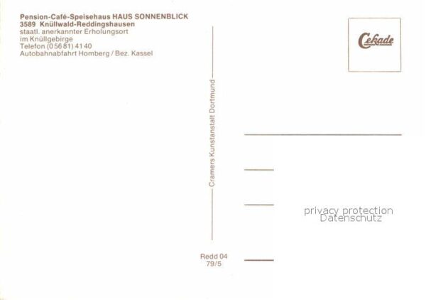 Reddingshausen Pension Cafe Haus Sonnenblick – Bild 2