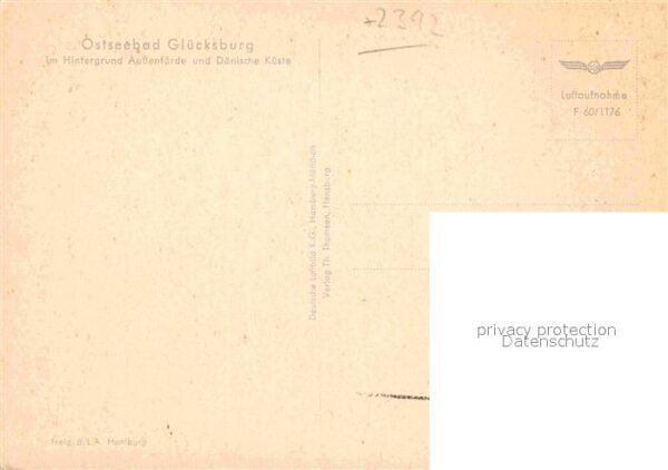 Gluecksburg Ostseebad Fliegeraufnahme – Bild 2