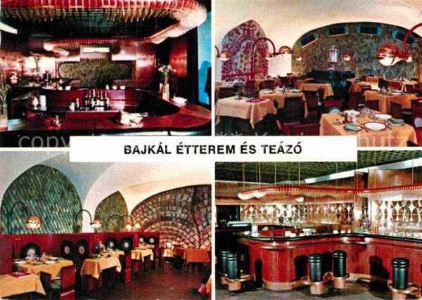 Budapest Restauran Bajkal Gasträume Bar