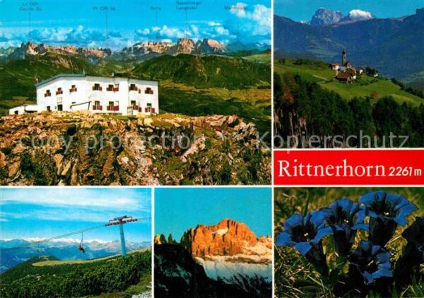 Ritten Renon Rittnerhorn Haus Dolomiten Sessellift A