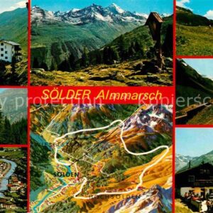 Soelden Oetztal Sölder Alm Marsch Edelweisshütte Gampea
