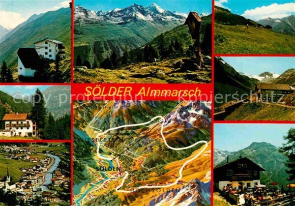 Soelden Oetztal Sölder Alm Marsch Edelweisshütte Gampea