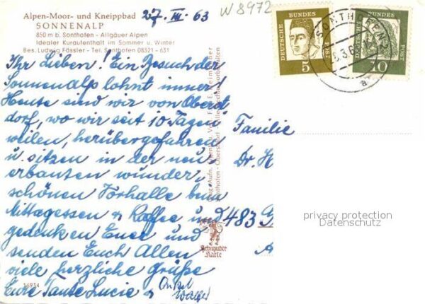 Sonthofen Oberallgaeu Kur und Sporthotel Sonnenalp – Bild 2