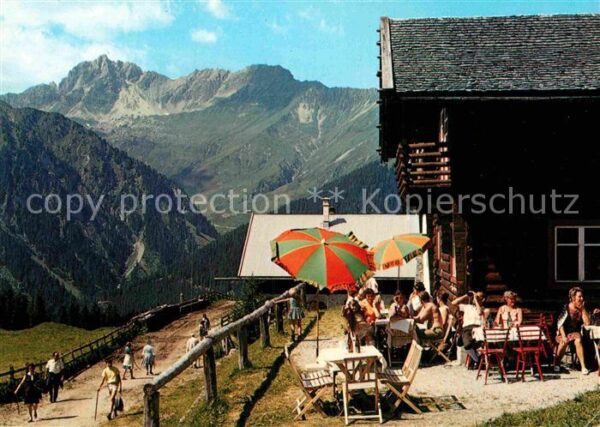 Lanersbach Höllensteinhütte mit Kalkwandspitze
