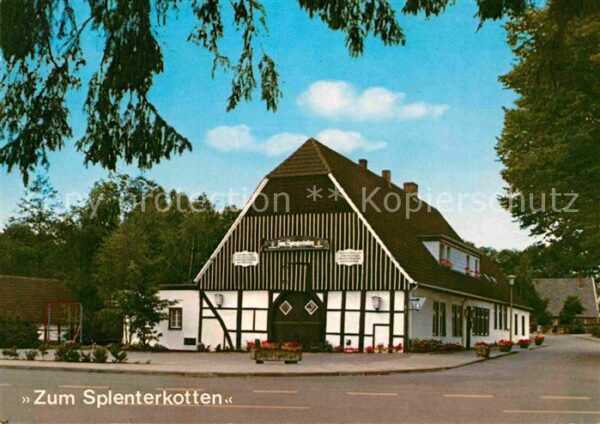 Elte Westfalen Gasthaus Zum Splenterkotten
