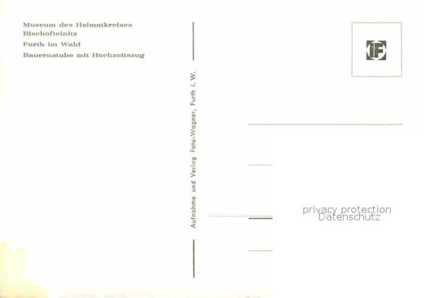 Furth Wald Museum des Heimatkreises Bischofteinitz – Bild 2