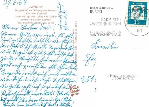 Garmisch-Partenkirchen Almhütte Berggasthof am Kramer – Bild 2