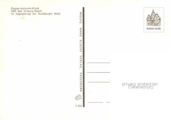 Bad Driburg Caspar Heinrich Klinik – Bild 2