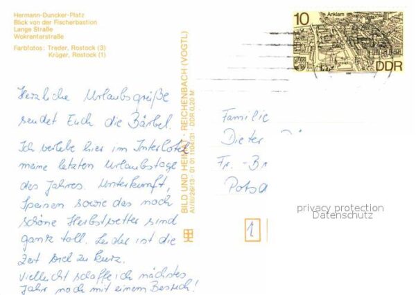 Rostock Duncker Platz Fischerbastion Lange Stra – Bild 2