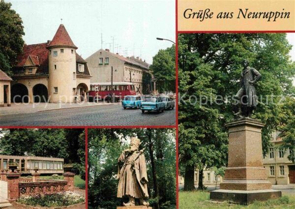 Neuruppin Am Bahnhof Rheinberger Tor HO Cafe Temp