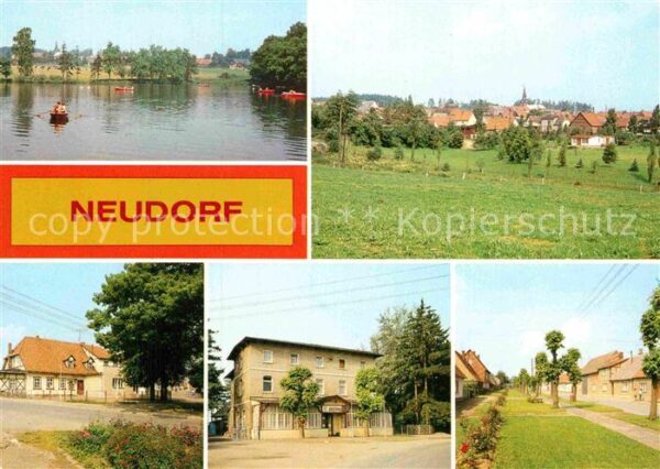 Neudorf Quedlinburg Gondelteich FDGB Gaststätten Zur Schenk