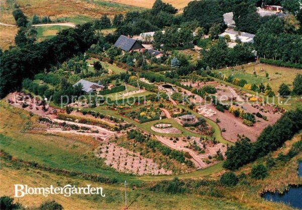 Tjele Blomstergarden Fliegeraufnahme