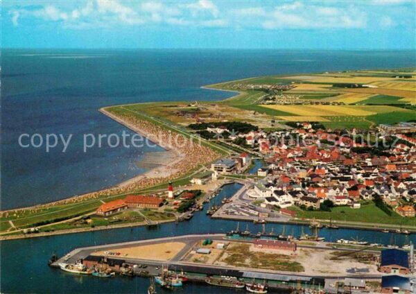 Buesum Nordseebad Fliegeraufnahme