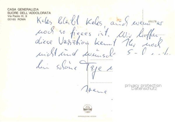 Roma Rom Casa Generalizia Suore dell Addolorata – Bild 2