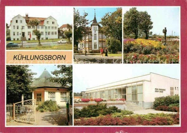 Kuehlungsborn Ostseebad FDGB Erholungsheim Störtebeker und Erns
