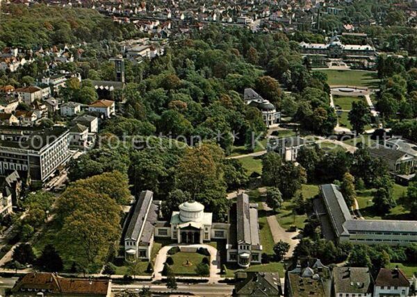 Bad Oeynhausen Fliegeraufnahme Kurviertel
