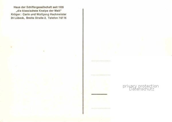 Luebeck Haus der Schiffergesellschaft – Bild 2