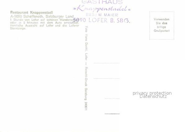 Scheffsnoth Restaurant Knappenstadl – Bild 2