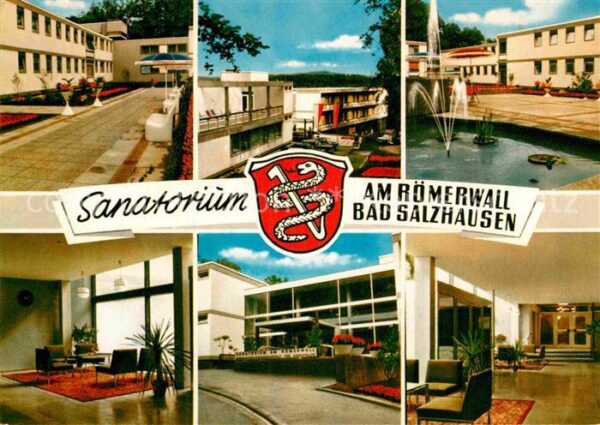 Bad Salzhausen Sanatorium Am Römerwall Teilansichten