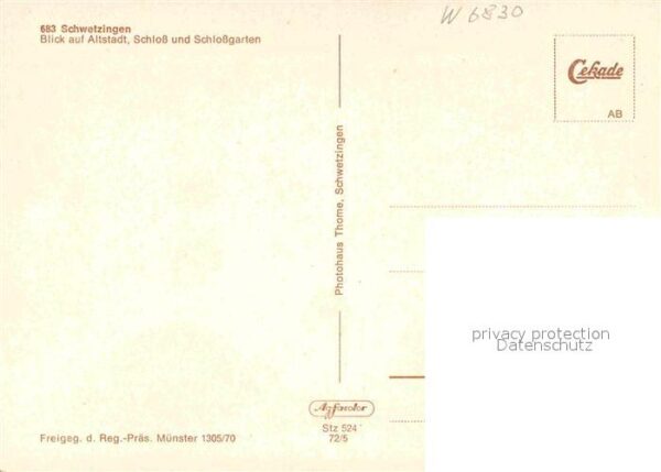 Schwetzingen Fliegeraufnahme mit Altstadt Schloss un – Bild 2