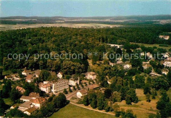 Bad Salzhausen Staatsbad Fliegeraufnahme