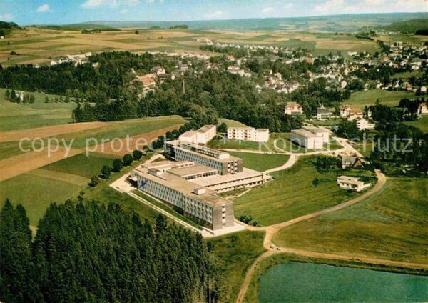 Bad Steben Sanatorium Franken der BfA Fliegeraufna