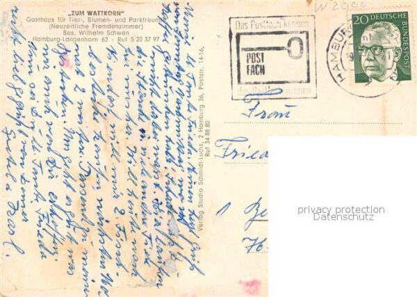 Langenhorn Hamburg Gasthaus Zum Wattkorn – Bild 2
