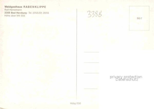 Bad Harzburg Waldgasthaus Rabenklippe Gasträume – Bild 2