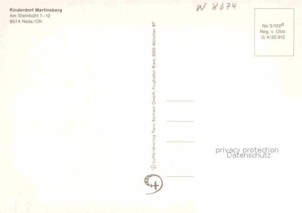 Naila Kinderdorf Martinsberg Fliegeraufnahme – Bild 2