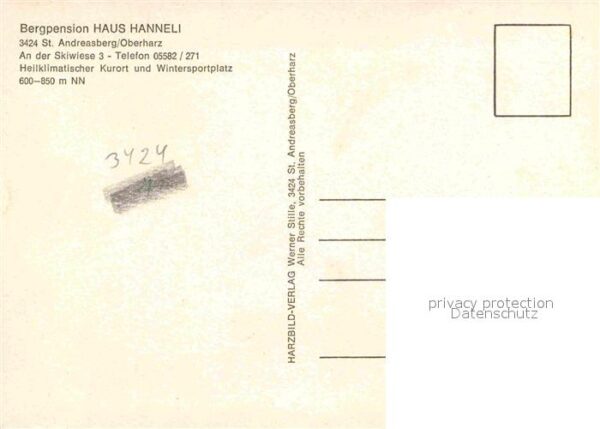 St Andreasberg Harz Haus Hanneli – Bild 2