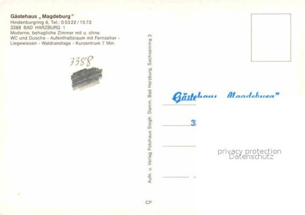 Bad Harzburg Gästehaus Magdeburg – Bild 2