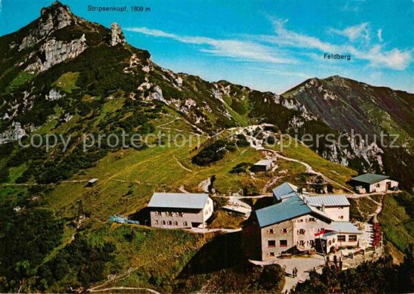 Stripsenjochhaus mit Stripsenkopf und Feldberg im Wilden