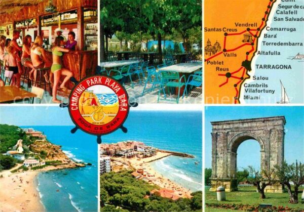 Roda de Bara Camping Park Playa Bara Bar Strand Terr