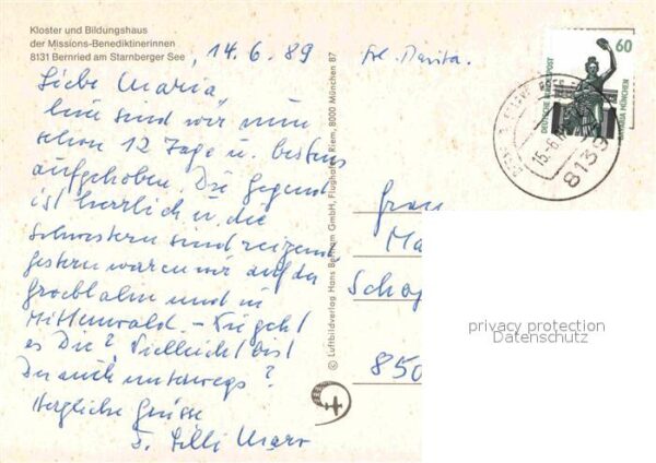Bernried Starnberger See Kloster der Missions Benediktinerinnen – Bild 2