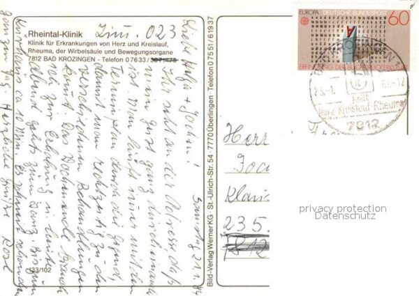 Bad Krozingen Rheintal Klinik Hallenbad Aufenthaltsrä – Bild 2