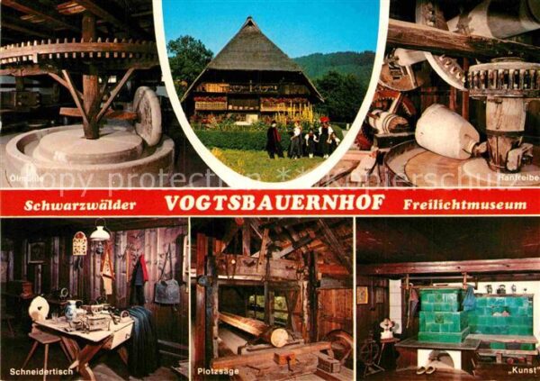Gutach Schwarzwald Schwarzwälder Vogtsbauernhof Freilichtm